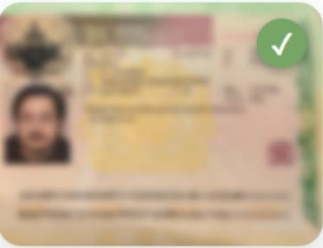 Student visa approval for Shahzaib, document blurred for privacy